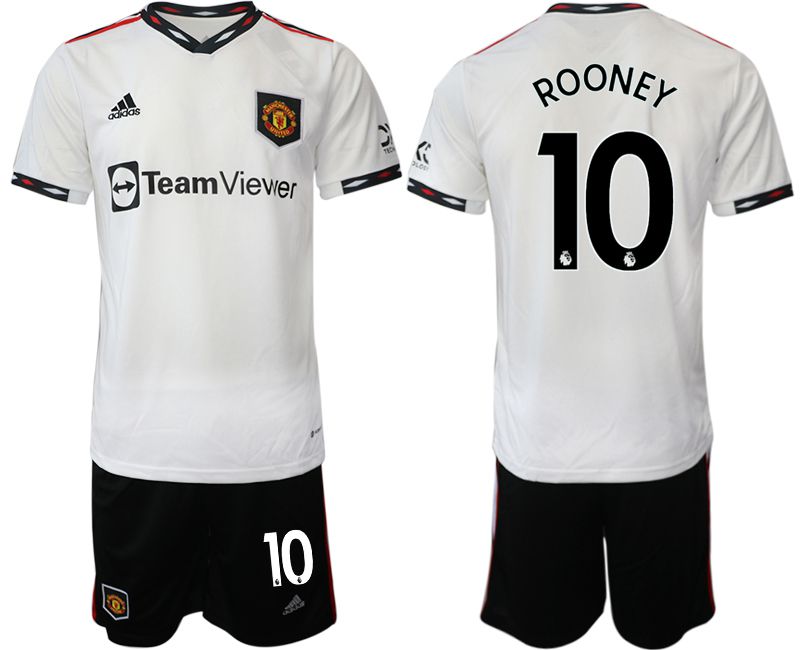 Men 2022-2023 Club Manchester United away white #10 Soccer Jersey